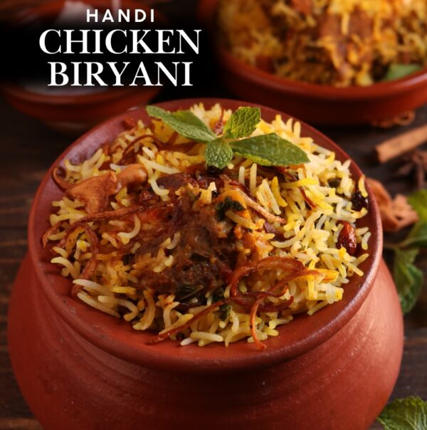 Handi Gavran Chicken Biriyani