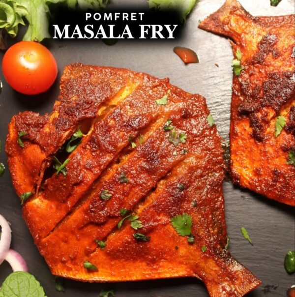 Masala Fry Pomfret