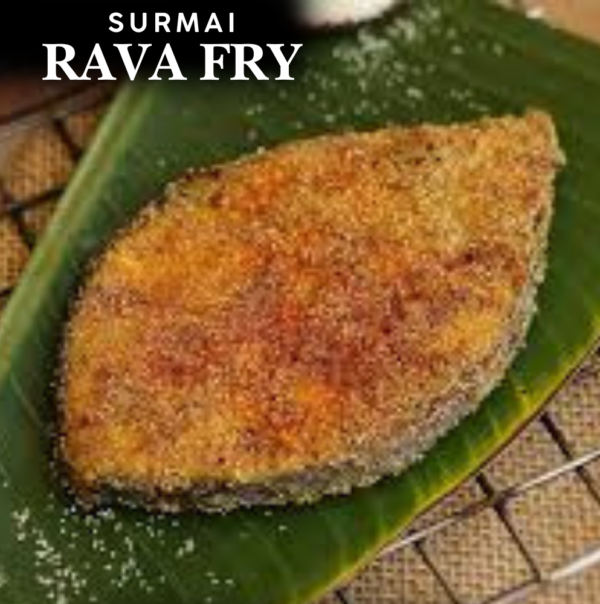 Rava Masala Fry Surmai